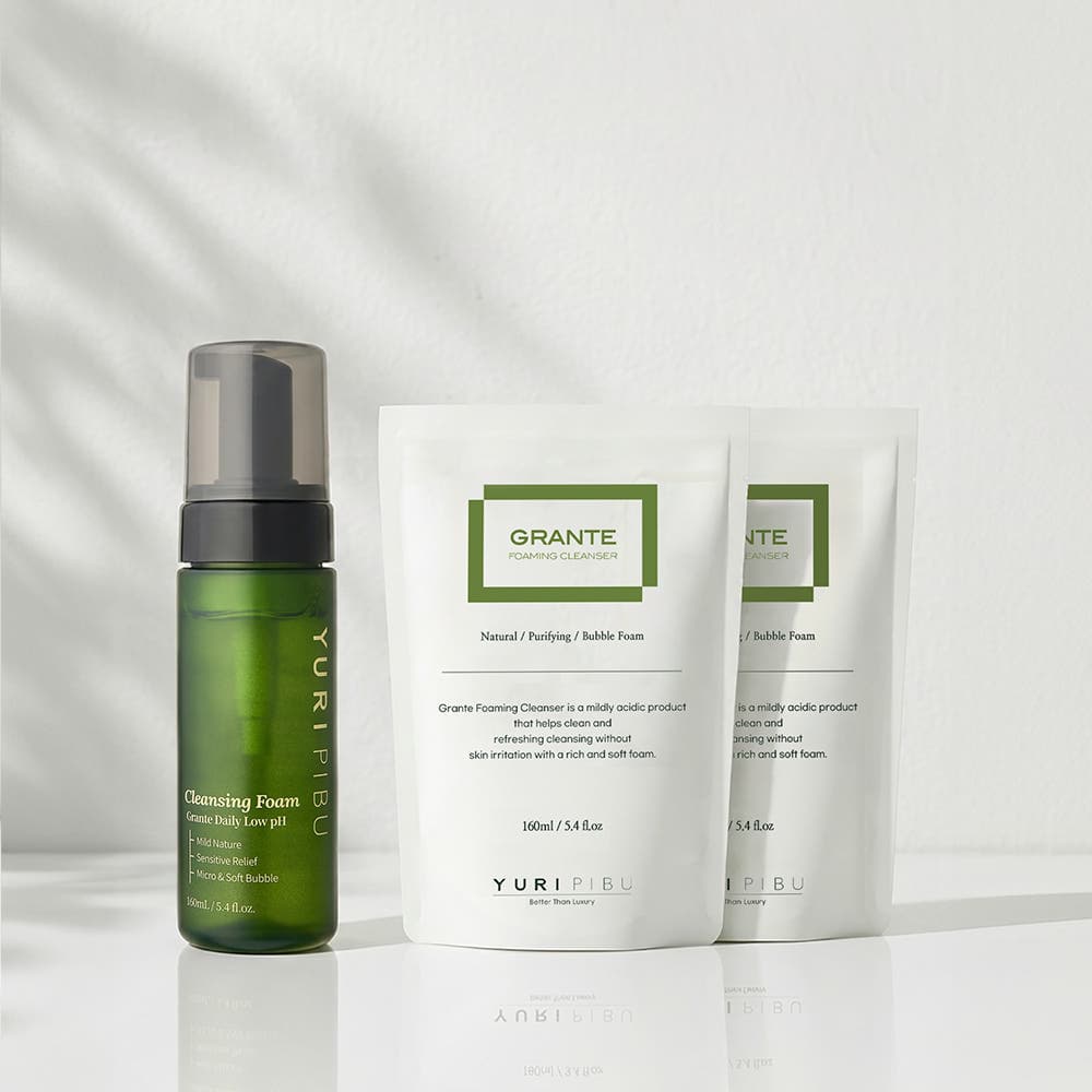 [네이버] 유리피부 그란떼 클렌징폼 160ml + 리필 160ml 2개 (21,400원 / 무배)