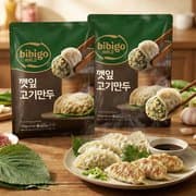 BIBIGO 비비고 깟잎만두 1600G (12,990원)