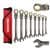 8-Pc WORKPRO 72-Tooth Flex-Head Ratcheting Metric Combination Wrench Set ($49.98 / (약: 73,440원))