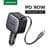UGREEN 145W 90W 60W 차량용 충전기 3 USB-C & 1 USB-A 포트 PD QC4.0 리트랙터블 케이블 포함 ($1.28 / (약: 1,981원))