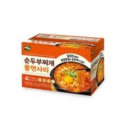 백제 순두부찌개 쫄면 410G X 4 (10,990원)