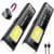 2-Pk Rechoo 3-in-1 Magnetic Rechargeable EDC Flashlight w Clip ($11.60 / (약: 18,031원))