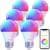 6-Pk Linkind A19 E26 Dimmable Color Changing RGBTW Smart Light Bulbs ($19.99 / (약: 30,778원))