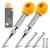 2-Pc 5" Mulwark Spring Loaded Center Punch Set w Replacement Tip Springs & Case ($8.40 / (약: 12,823원))