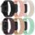 6-Pk Steezrd Stretchy Solo Loop Nylon Band for Apple Watch ($3.50 / (약: 5,284원))