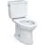 TOTO Drake 2-Piece Elongated 1.6 GPF Universal Height Tornado Flush Toilet ($254.13 / (약: 382,262원))
