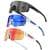 3-Pk KALIYADI Wrap Around Sports Sunglasses ($19.99 / (약: 30,068원))