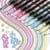 12-Pk YITHINC Metallic Shimmer Glitter Gel Outline Marker Pens ($3.50 / (약: 5,210원))