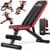 NICEPEOPLE Adjustable Weight Bench w 8 Backrest Angles ($37.10 / (약: 55,234원))