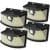 4-Pk Aootek 120 LED Outdoor Solar Motion Sensor Lights ($8.50 / (약: 12,654원))