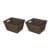 2-Pk Better Homes & Gardens Large Poly Rattan Storage Basket w Handles ($5.20 / (약: 7,741원))