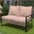 Ainfox Outdoor Patio Furniture Wicker Rocking Loveseat Sofa ($129.99 / (약: 193,529원))