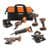 RIDGID 18V Brushless 6-Tool Combo Kit w 6.0 Ah, 2.0 Ah MAX Output Batts & Charger ($349.00 / (약: 518,020원))