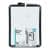 Pen Gear 8.5" x 11" Magnetic Dry Erase Board w Fine Point Marker ($1.95 / (약: 2,894원))