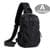 BANGE 도난 방지 Crossbody 방수 어깨 가방 여행 USB 충전 ($13.12 / (약: 19,443원))