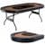 10-Player Barrington Folding Poker Table w Steel Cup Holders & Padded Armrests ($99.60 / (약: 146,352원))