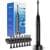 Onlyone Rechargeable Sonic Electric Toothbrush w 8 Replacement Heads ($8.98 / (약: 13,195원))