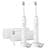 2-Pk Philips Sonicare Advanced Clean Rechargeable Electric Toothbrushes ($70.00 / (약: 102,858원))