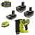 RYOBI ONE 18V HP Brushless Brad Nailer w 2x 4Ah Batteries, 2Ah Battery & Charger ($179.00 / (약: 262,467원))