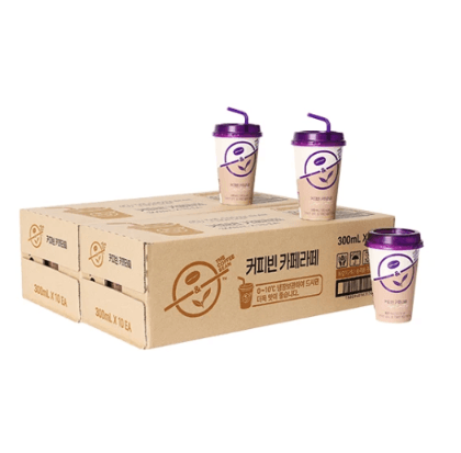 커피빈 카페라떼 컵커피, 300ml, 20개 (23,000원 / 무료배송)