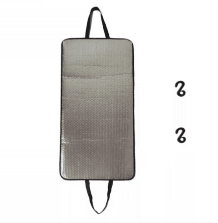 에어컨 실외기 덮개, 실버, 45x94cm (4,900원 / 무료배송)