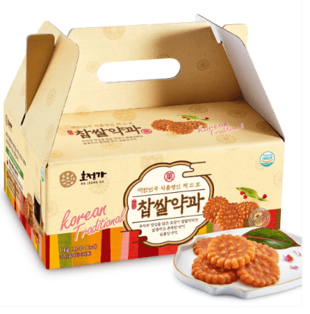 호정가 찹쌀약과, 1kg, 약 25~30개입, 1박스 (8,900원 / 무료배송)