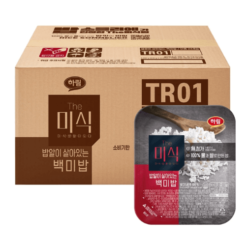 더 미식 밥알이 살아있는 백미밥, 200g, 24개 (20,900원 / 무료배송)