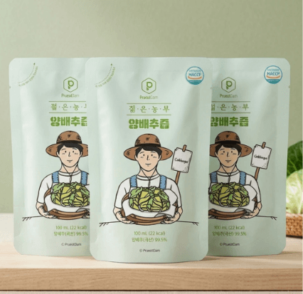 푸릇담 젊은농부 양배추즙, 100ml, 30팩 (9,990원 / 무료배송)
