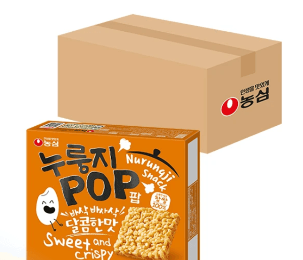농심 누룽지팝, 142g, 4개 (9,504원 / 무료배송)
