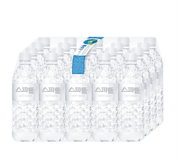 스파클 생수, 무라벨, 500ml, 80개 (7,840원 / 무료배송)