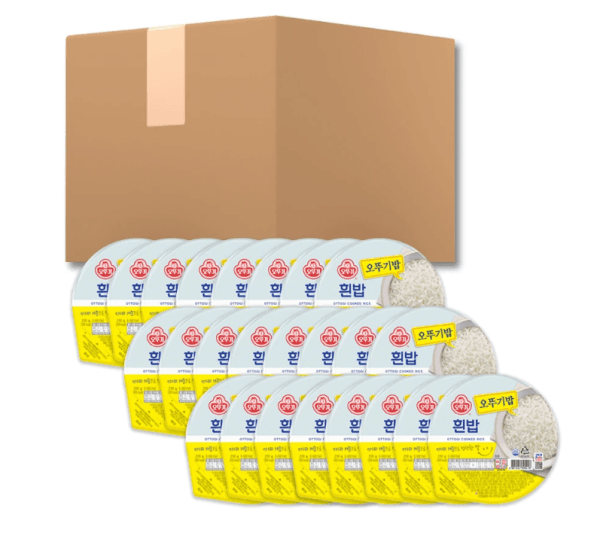 오뚜기 흰밥, 210g, 24개 (21,900원 / 무료배송)