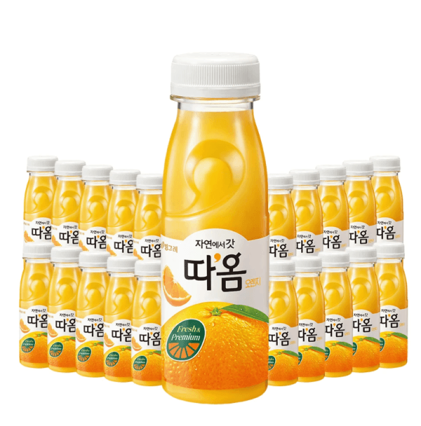 빙그레 자연에서 갓 따옴 오렌지주스, 235ml, 20개 (30,490원 / 무료배송)