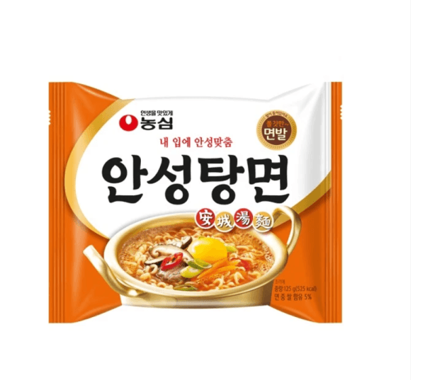 농심 안성탕면 125g, 20개 (13,563원 / 무료배송)