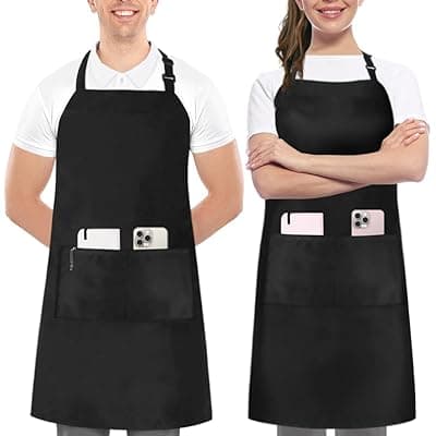 Amazon) Utopia Kitchen 방수되는 앞치마 2개 11.99--->6.98~