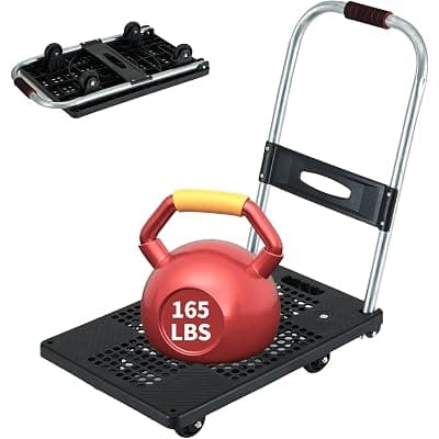 Amazon) 165파운드까지 견디는 접이식 이동 카트 44.99--->22.49 최저가 (셀러 아마존)