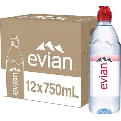 Amazon) 에비앙 Natural Spring Water 750ml 12병 $12.99