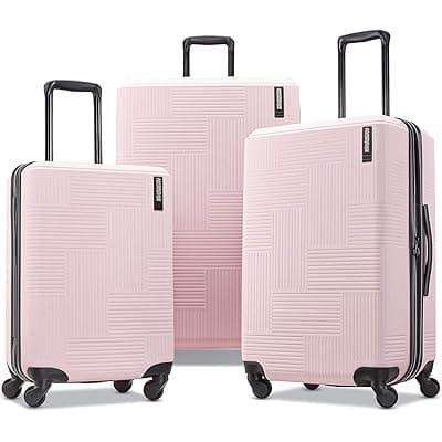 Amazon) American Tourister Stratum XLT 파스텔핑크 러기지 3종 세트 116.76프리쉽 역대 최저가 (20/24/28)