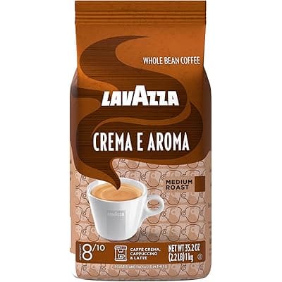 Amazon) Lavazza Crema E Aroma 홀빈 커피 2.2파운드 22.53--->12.17 프리쉽