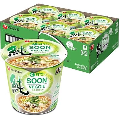Amazon) 농심 순라면컵 6개 6.18 등 라이트닝딜