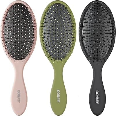 Amazon) Conair Detangling 헤어브러시 3종 세트 15.99--->7.99 역대 최저가 (개당 2.60)