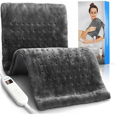 Amazon) 마사지용품 전문 RENPHO 10단계 조절 히팅패드 29.99--->14.99 (FSA Eligible & HSA Store) 기숙사 챙기기 좋아요
