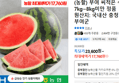 (농할) 부여 씨적은 수박 7kg~8kg미만 정품 (17,760원 / 배송 무료)