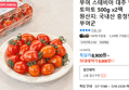 부여 스테비아 대추 방울 토마토 500g x2팩 (8,800원 / 배송 무료)