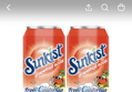 썬키스트, 자몽소다, 355ml, 24개 (9,900원 / 배송 무료)