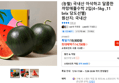 (농할) 국내산 아삭하고 달콤한 까망애플수박 2입(4~5kg ,11 brix 당도선별) (14,730원 / 배송 무료)