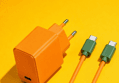 팅글탱글 PD 20W 고속 충전기, 1포트, 1개 + PD 60W C to C 고속 케이블, 오렌지, 1m, 1개 (9,900원 / 배송 무료)