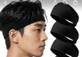 54%무배특가!!스포츠 헤어밴드 땀흡수 운동 쿨 러닝, 블랙, 4개, Free (6,800원 / 배송 무료)