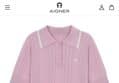아이그너 케이블 카라 니트 핑크 (51,600원 / 배송 무료)