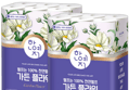 [1롤당 199원]한예지 가든 플라워 롤 화장지, 3겹, 30m, 30롤, 2팩 (11,900원 / 배송 무료)