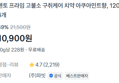 [1개당 2,725원] 센토 고불소 치약 4개 (10,900원 / 배송 무료)